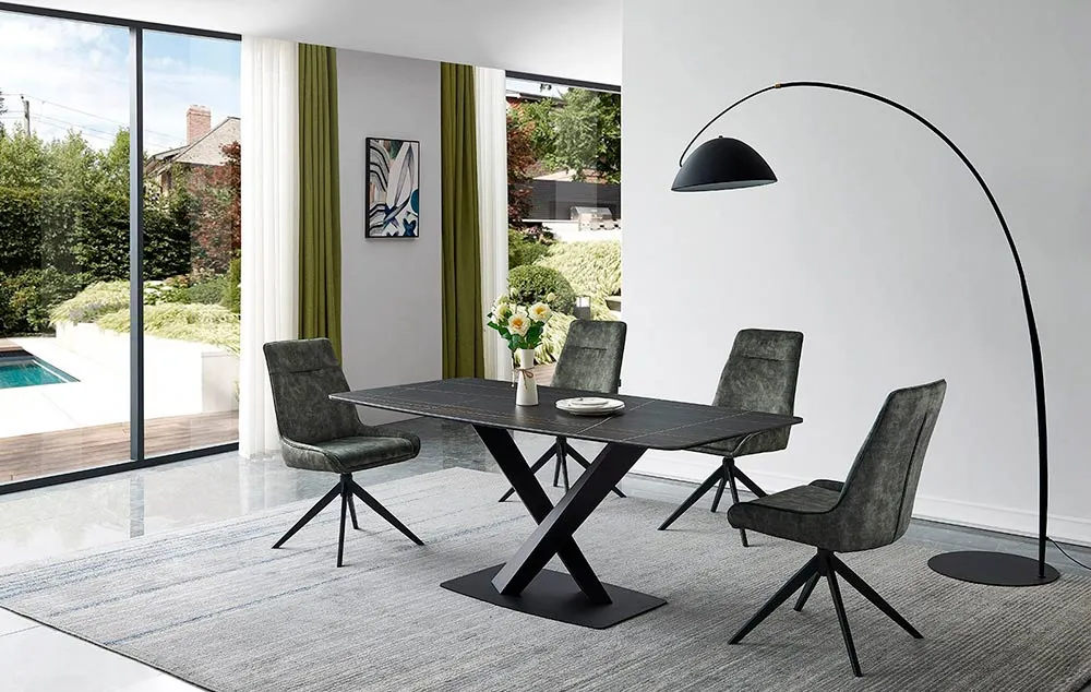 Стул Q-Home DC-2211, ткань, вращающийся