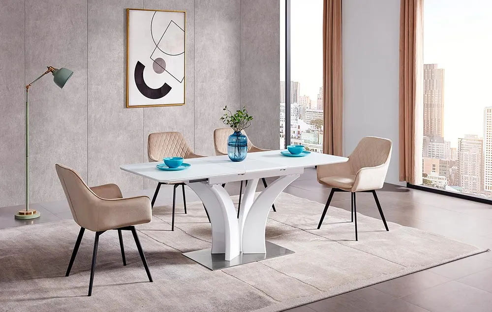 Стол обеденный Q-Home Сарагоса, 140-180 см, раздвижной, DT-MDF-WMT1907-140/180 Стол обеденный Q-Home Сарагоса, 140-180 см, раздвижной, DT-MDF-WMT1907-140/180