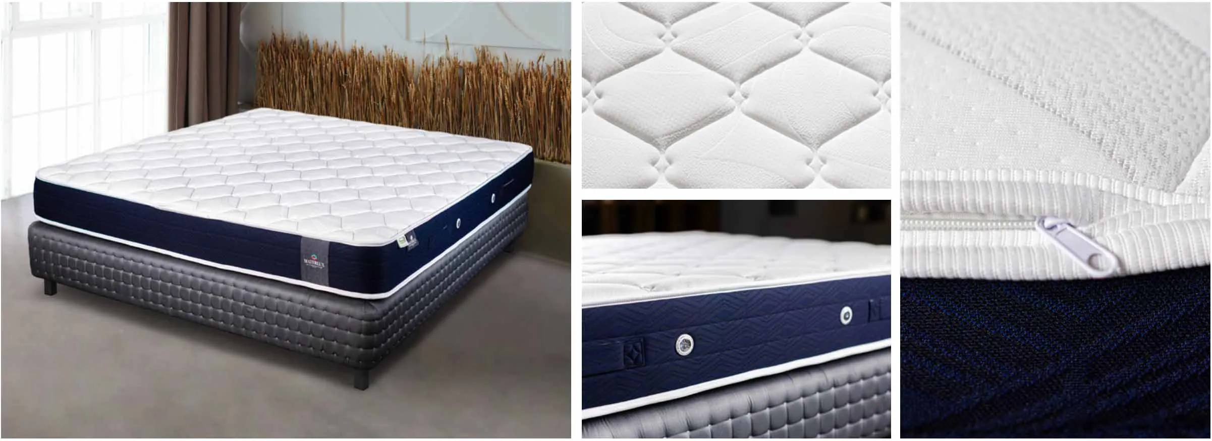 Чехол Chezara для матраса Carbone  Materlux