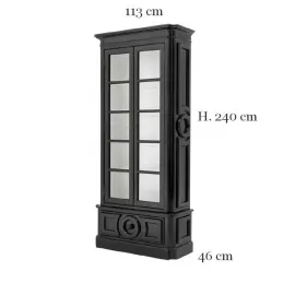 Витрина-шкаф Eichholtz Grand Royale black 109615, размеры