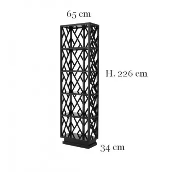 Стеллаж Eichholtz Harmony цвет piano black 111262, размеры