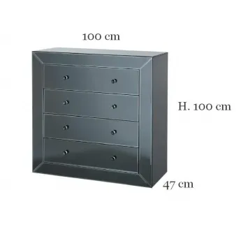 Комод Eichholtz Brera 107531, размеры