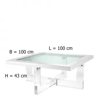 Журнальный стол Eichholtz Журнальный столик Horizon square 111407