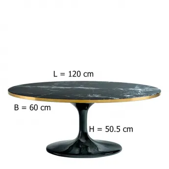 Журнальный стол Eichholtz Parme Oval 112049