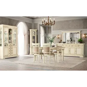 Стол овальный раздвижной 210/300 см Palazzo Ducale Laccato Prama 71BO58