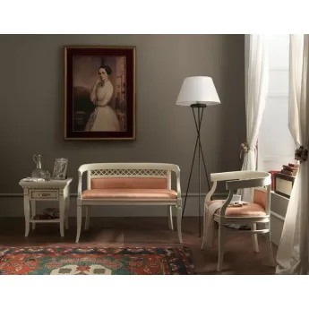 Диван с тканевой обивкой Palazzo Ducale Laccato Prama 71BO01DN