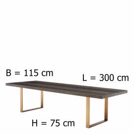 Обеденный стол Eichholtz Melchior 300 см 112320