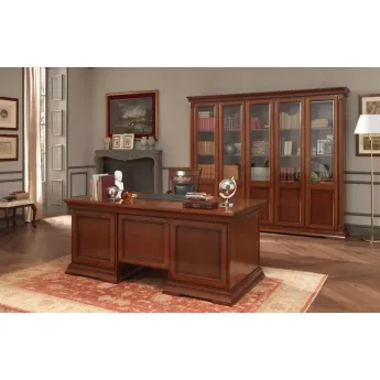 Письменный стол двухтумбовый Palazzo Ducale Ciliegio Prama by Bakokko, 71CI02SR