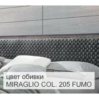 Банкетка Camelgroup Maia, ткань MIRAGLIO COL. 205 FUMO
