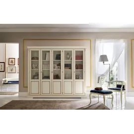 Библиотека 5-и дверная Palazzo Ducale Laccato Prama 71ВО05LB