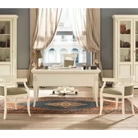 Письменный стол с 4-мя ящиками Palazzo Ducale Laccato Prama 71BO03SR