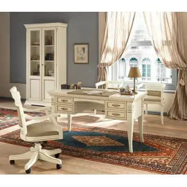 Письменный стол с 4-мя ящиками Palazzo Ducale Laccato Prama 71BO03SR