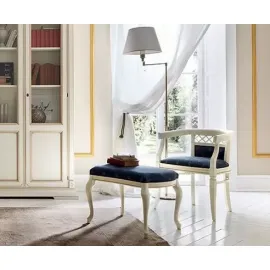 Кресло с тканевой обивкой Palazzo Ducale Laccato Prama 71BO01PL01