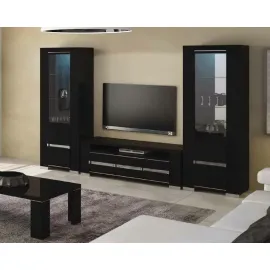 Витрина 1-дверная Status Armonia Black