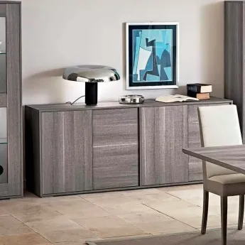 Буфет четырехдверный Status Futura Grey