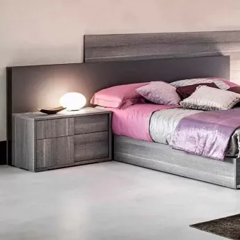 Мягкое изголовье к кровати 180 Status Futura Grey