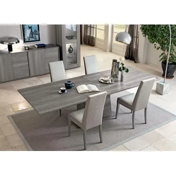Стол обеденный 180/270 см Status Futura Grey + 2 вставки 