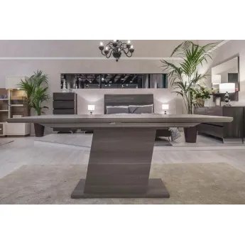 Стол обеденный 180/270 см Status Futura Grey + 2 вставки 