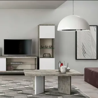 Витрина 1-дверная Status Treviso Grey