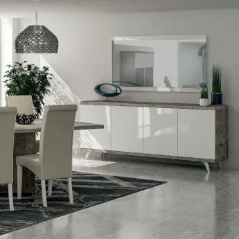 Зеркало большое Status Treviso Grey