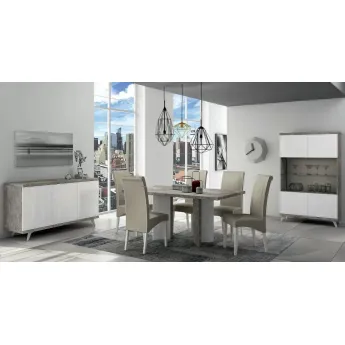 Витрина 2-дверная Status Treviso Grey