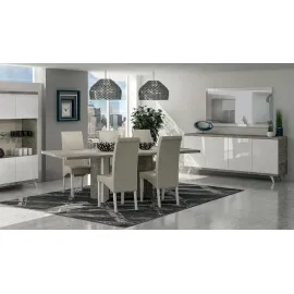 Буфет 4-дверный Status Treviso Grey