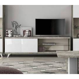 Тумба TV 3D с  открытой  полкой Status Treviso Grey