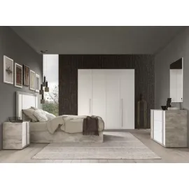 Шкаф 3-дверный Status Treviso Grey