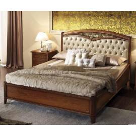 Кровать Nostalgia Camelgroup 160х200 с обивкой, ковкой и без изножья