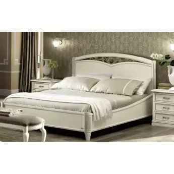 Кровать Camelgroup Nostalgia Bianco Antico 140х200 с ковкой без изножья, 085LET.32BA
