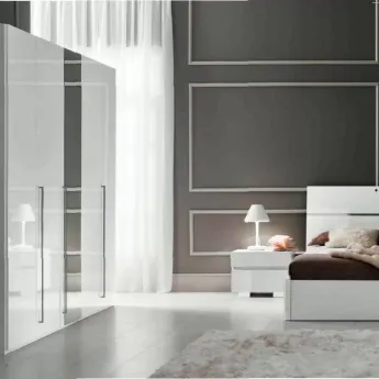 Шкаф 5 дверей Status Caprice White