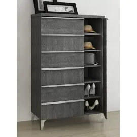 Комод высокий 5 ящиков Status Elite Grey