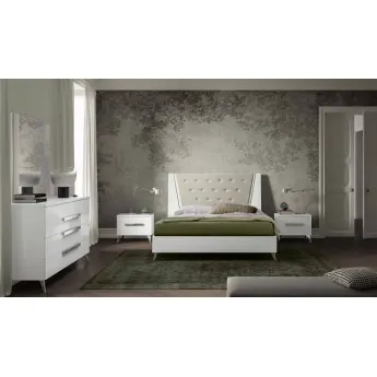 Кровать 160x200 Status Aura White