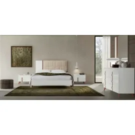 Кровать 154x203 Status Sirio White