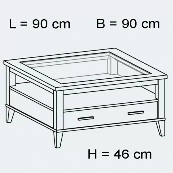 Стол журнальный Panamar 628.909