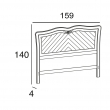 Изголовье кровати Panamar 870.140 - Фото 3