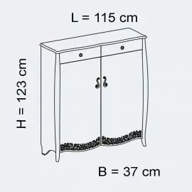 Тумба для обуви Panamar 525.115
