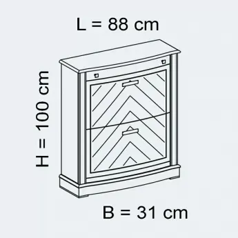 Тумба для обуви Panamar 570.090
