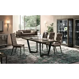 Стул CAPITONNE Camelgroup Elite ткань COL. 617 Blu