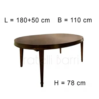 Обеденный стол (раздвижной) Fratelli Barri Mestre FB.DT.MES.165
