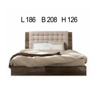Кровать 180x200 с мягким изголовьем Status Medea MEBVOLT07