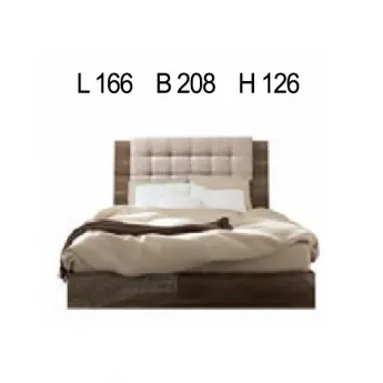 Кровать 160x200 с мягким изголовьем Status Medea MEBVOLT08
