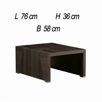 Столик журнальный Alf Group Accademia малый 76х58 KJAC626RT
