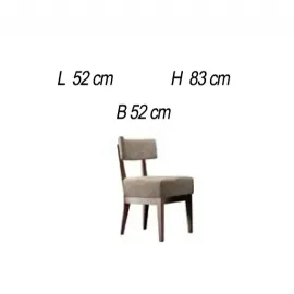 Стул Alf Group Accademia KJAC624  (стулья продаются парами)