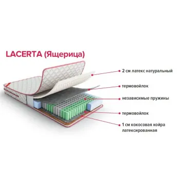 Матрас Aura Lacerta (Ящерица)