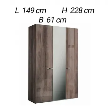Шкаф 3-дверный Alf Group Matera PJMM0011