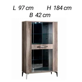 Витрина 2-дверная Alf Group Matera PJMM0600