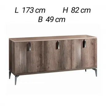 Прилавок 173 см Alf Group Matera 3-дверный KJMM610
