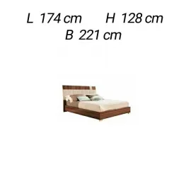 Кровать QS 155x205 Alf Group Mid Century PJDT0150