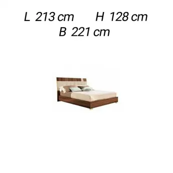 Кровать KS 195x205 Alf Group Mid Century PJDT0175